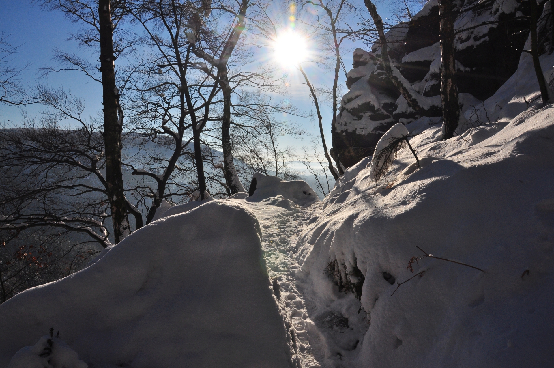 Sächsische Schweiz im Winter Sächsische Schweiz im Winter