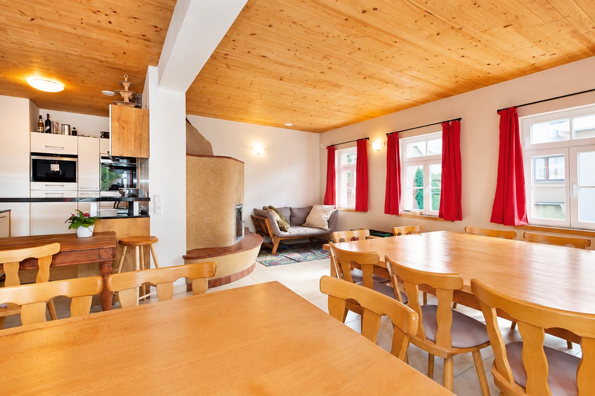 Ferienhaus Winterbergblick in Hinterhermsdorf – Gemeinschaftsraum Ferienhaus Winterbergblick in Hinterhermsdorf - Gemeinschaftsraum